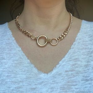 Zara Gold Plated Chain Necklace